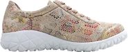 Waldläufer Havy Summerstretch Chaussures pour femme sneaker à lacets multicolore loisir