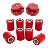 PSB Bushings Polyurethaan achterwielophanging en schokdemper ondersteuning, complete set compatibel met Mini Cooper/Countryman/Paceman/R50/52/53/55/56/57/58/59/60/61 2001-2016