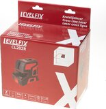 Levelfix CL202R Kruislijnlaser - Zelfnivellerend - Rood