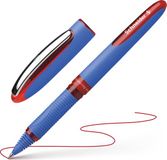 Schneider Schrijfwaren Schneider One Hybrid C Rollerball Pen - Red - 0.3mm Fine Nib