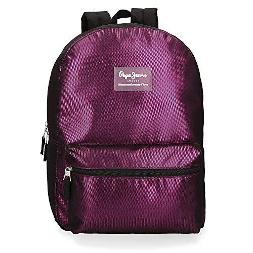 Pepe Jeans Lily Laptoprugzak, 39,6 cm (15,6 inch), violet, 32 x 44 x 15 cm