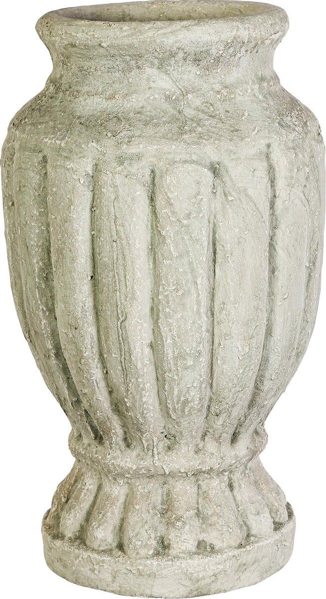 PTMD Collection Rutger - Pot - Grijs - Keramiek - 26 x 26 x 43 cm