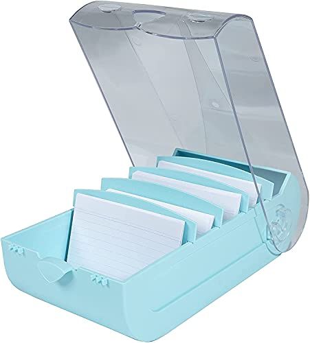 Exacompta BUNNYBOX A8 Learning Box - Pastel Green/Crystal