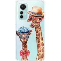 Xiaomi Mi 12 Lite Grappige Giraf Siliconen Hoesje