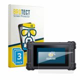 BROTECT Screenprotector 3 Stuks voor iCarsoft VAWS V 4.0 Beschermglas Transparant
