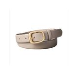 Calvin Klein Leren Riem Beige