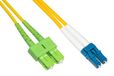 Glasvezelkabel SC APC A LC UPC SINGLEMODE DUPLEX MT.1