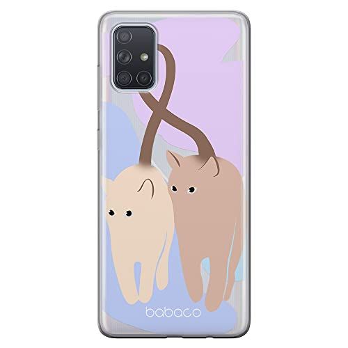 ERT GROUP mobiele telefoonhoesje voor Samsung A71 - Babaco Cats 013