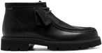 Clarks Shoes Bottines Cleyhill Top Cuir Noir EU 42 Hommes