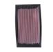 K&N vervangingsfilter compatibel met BMW 525pk 1987-1997 (33-2059)