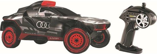 AUDI Ninco Racers - RS Q E-Tron | Rijd de meest mediatische auto van de Dakar 2022 op 1/10 schaal | incl. Li-Ion batterij met 500 mAh + USB, stand-by ophanging en 2,4 GHz zender | +6 jaar. 7