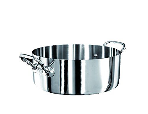 Pentole Agnelli Aluminium Inbox 1907 braadpan Pot met 2 handgrepen, diameter - 32 Cm.