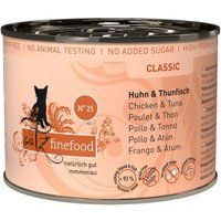 Catz finefood Classic Adult Nr. 25 Kip en tonijn 6x200 g