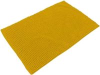 Urban Living Badmat - tapijt - badkamerkleedje - okergeel - 50x80 cm - antislip