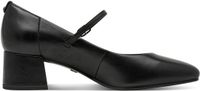 Tamaris Dames Pumps 1-22311-43 003 Zwart Leer Normaal Maat 40