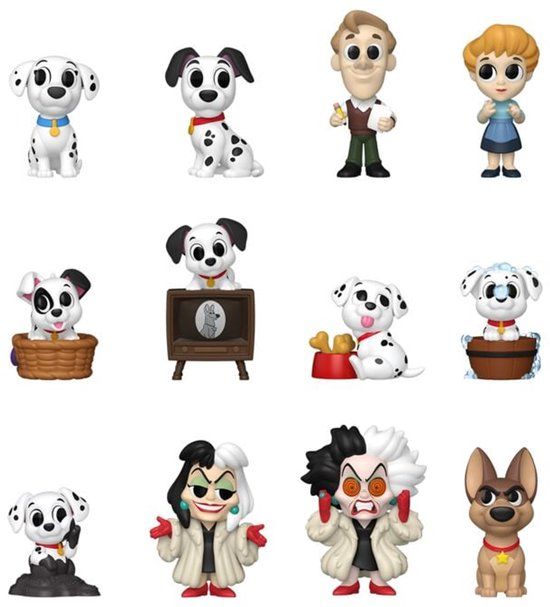 101 Dalmatians Funko Mystery Minis