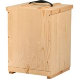 Luxe insectenhotels honingraat transportkist van hout