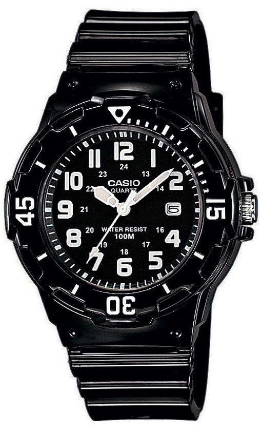 Casio LRW-200H-1BVEF Horloge - Kunststof - 3,89 cm - Zwart