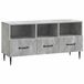 vidaXL meuble TV avec tiroir Béton Gris 102 x 34,5 x 50 cm Bois d'ingénierie