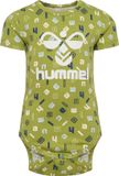 Hummel Kinderbody Hmlgladly S/S 219379 Groen Maat 62