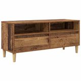 vidaXL TV-kast van antiek hout, 100 x 34,5 x 44,5 cm