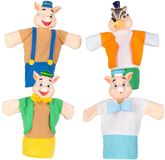 Colorbaby Cucu Show 39167 Poppenset, 4 poppen, 25 cm
