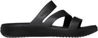 Crocs Getaway Strappy Instappers Dames Zwart