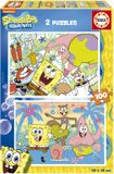 Educa Spongebob Squarepants Puzzle 2x100 Pièces Carton