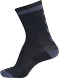 Hummel Elite Indoor Sok - sportsokken - zwart/grijs - Unisex