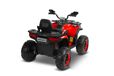 TOYZ Véhicule à batterie Quad Gigant LED - Moteur 4x45W - 116x75x80cm - Rouge