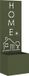 vidaXL Privacy Screen Fretwork Olive Green 50 x 32 x 150 cm