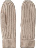 Pieces Jeslin Wanten Dames Beige Effen Polyester One Size