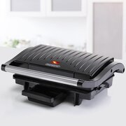 Monzana Contactgrill zwart 1500W