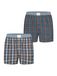 Luca David Boxershorts 'Karos' gemengde kleuren