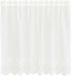 vidaXL Lacegordijn Wit 80 x 150 cm Polyester