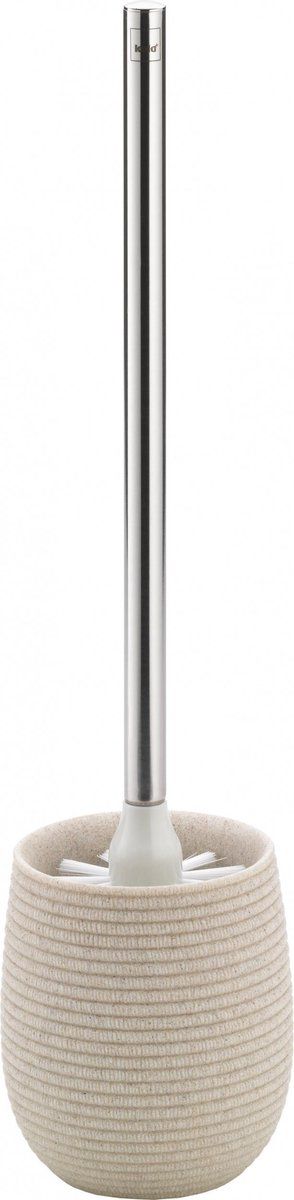 Kela Toiletborstel - Polyester - Bruin