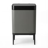 STAUS&BACH Nuvio Prullenbak 60 litre - Graphite gris