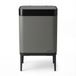 STAUS&BACH Nuvio Prullenbak 60 litre - Graphite gris