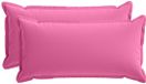 vidaXL - Coussin - Rose - Polyester
