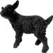 Schleich Zwart babygeitje - 5 cm