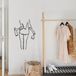 Merkloos Asir - Wanddecoratie - Zwart - 35,5 x 50 cm