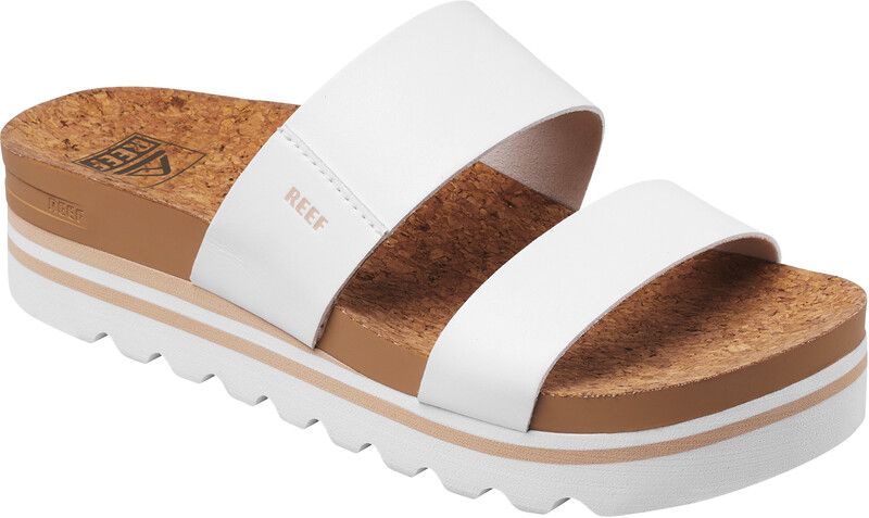 Reef Cushion Vista Hi Slides - Women - wit/beige - US 10 / EU 41