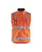 Blaklader Werkvest. Ongevoerd High Vis 8505-1804 - High Vis Oranje/Marineblauw - L