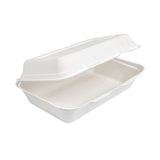 50 Bionic 50 stuks schelpen "L" 1 l 16 x 24 x 7,5 cm wit schaal