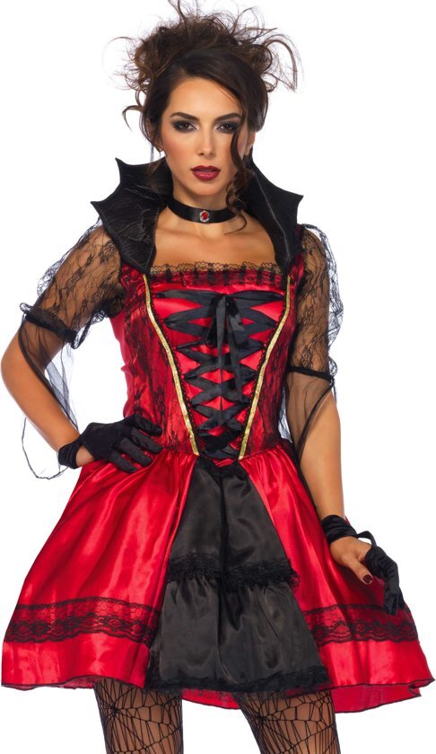 - Sexy gothic vampieren kostuum voor dames - Verkleedkleding