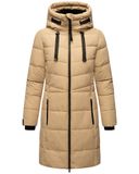 Marikoo NATSUKOO - Gewatteerde Winterjas Dames - Beige - S
