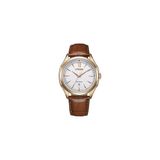Citizen AW1753-10A Horloge - Leer - Bruin - Ø 42 mm