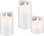 Goobay 66541 LED Candlelight - Warm White - 2700K - Battery Powered