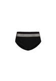 Teyli damesslip tailleslip katoen hoge taille, zwart, L