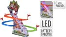 kinder BigBuy Christmas Kerst Klimbaan - Met licht en muziek - Speelset